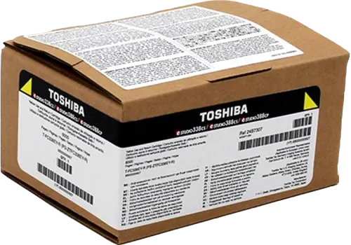 Toshiba T-FC338EY-R Jaune Toner — Consommables informatiques