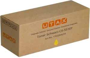 Utax CK-5516y Jaune Toner — Consommables informatiques