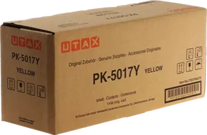 Utax PK-5017Y Jaune Toner — Consommables informatiques