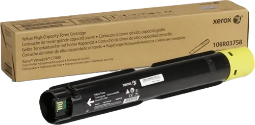 Xerox 106R03758 Jaune Toner — Consommables informatiques