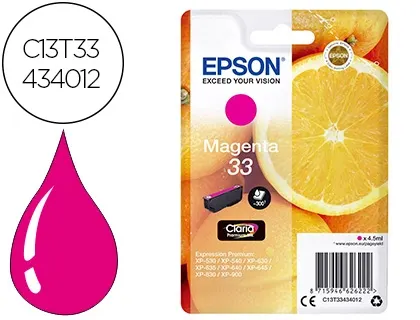 Cartouche d'encre original epson t3343 magenta — Non classé
