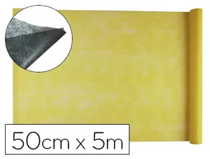 Tissu non tissé liderpapel costumes accessoires chemin de table rouleau 5x0.5m coloris jaune — Non classé