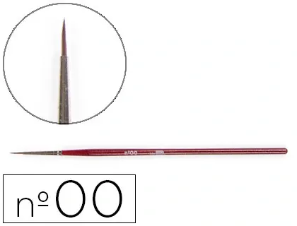 Pinceau liderpapel bois virole chromée aquarelle nº00 — Non classé