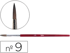 Pinceau liderpapel bois virole chromée aquarelle nº9 — Non classé