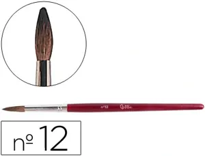 Pinceau liderpapel bois virole chromée aquarelle nº12 — Non classé