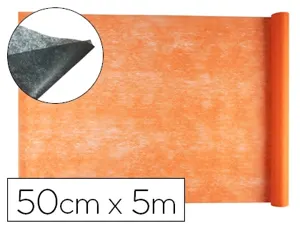 Tissu non tissé liderpapel costumes accessoires chemin de table rouleau 0.42x5m coloris orange — Non classé