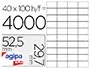 agipa Etiquette universelle, 52,5 x 29,7 mm, POSE EXPRESS — Fournitures — vue 2