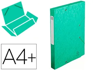 EXACOMPTA Boîte de classement Cartobox, A4, 25 mm, vert — Chemises & trieurs