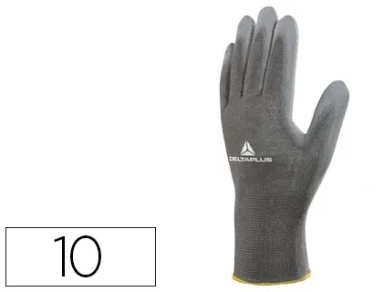 Gant tricot deltaplus polyester paume enduite polyuréthane jauge 13 taille 10 paire — Non classé