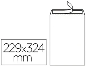Pochette gpv dos carton 500g vélin blanc 120g anti-pli c4 229x324mm sachet 25 unités — Non classé