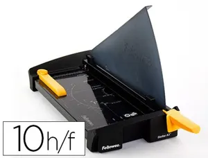 Cisaille fellowes stellar a4 capacité coupe 20f presse manuelle protection safecut coupe rabattable 127x374x603mm — Non…