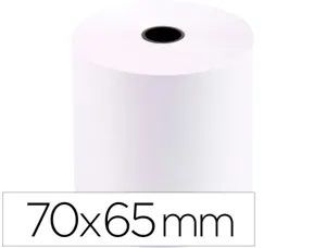 Bobine thermique q-connect 70 mm largeur x 65 mm diametre — Non classé
