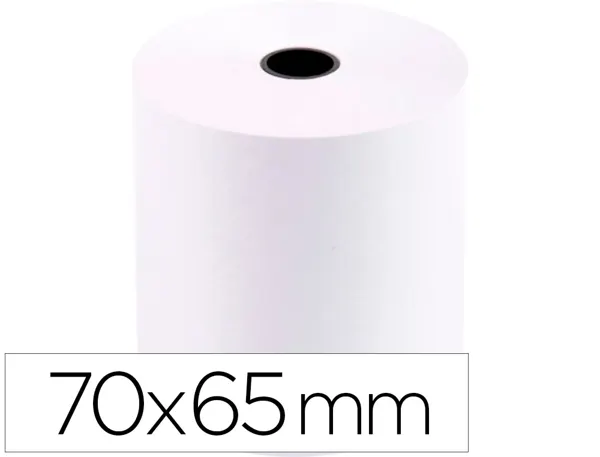 Bobine thermique q-connect 70 mm largeur x 65 mm diametre — Non classé