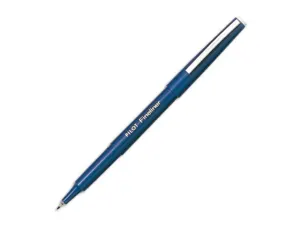 Stylo-feutre pilot fineliner écriture fine 0.3mm pointe polyacétate baguée encre liquide permet copies carbone bleu — Non…