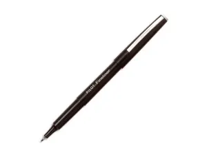 Stylo-feutre pilot fineliner écriture fine 0.3mm pointe polyacétate baguée encre liquide permet copies carbone noir — Non…