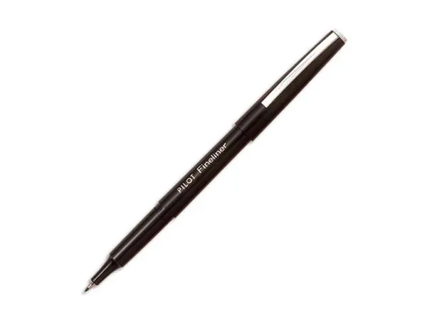 Stylo-feutre pilot fineliner écriture fine 0.3mm pointe polyacétate baguée encre liquide permet copies carbone noir — Non…