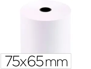 Bobine thermique q-connect 75 mm largeur x 65 mm diametre — Non classé