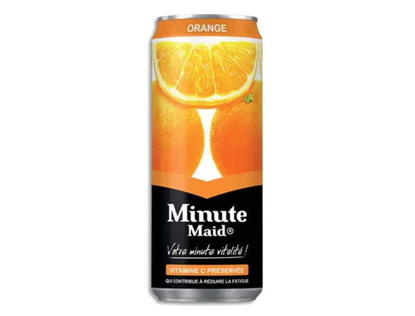 Boisson minute maid orange canette 33cl — Non classé