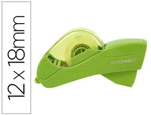 Devidoir q-connect automatique plastique vert    ruban adhesif 12mm et 19mm 2  rubans inclus — Non classé