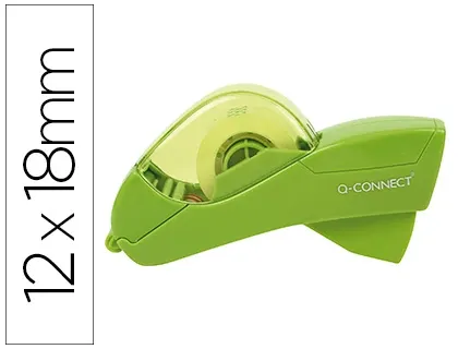 Devidoir q-connect automatique plastique vert    ruban adhesif 12mm et 19mm 2  rubans inclus — Non classé