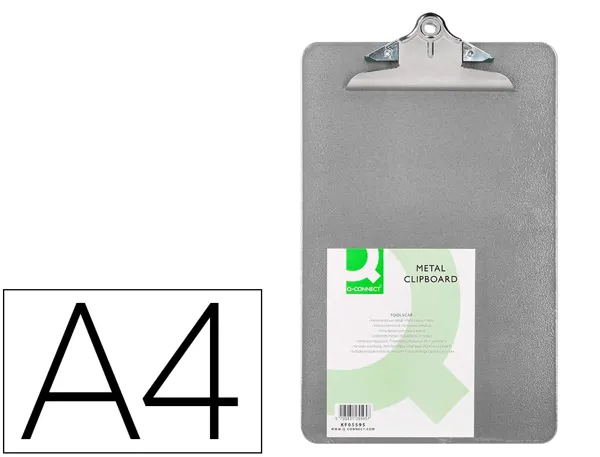Porte-bloc q-connect metal a4 — Non classé