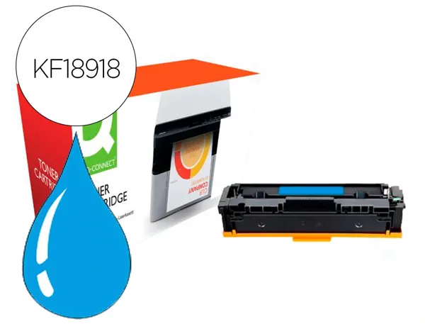 Toner laser compatible q-connect canon 2200 p cyan — Non classé