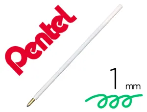 Recharge pour stylo-bille retractable pentel bx470 izee pointe large 1mm encre verte  sachet 2 unites — Non classé