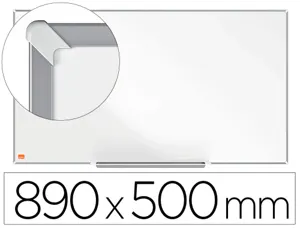 Tableau blanc nobo widescreen 40/' emaille cadre mince       systeme invisamount fixation  masquee 89x50cm — Non classé