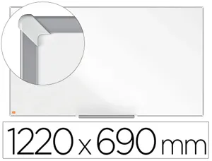 Tableau blanc nobo widescreen 55/' emaille cadre mince       systeme invisamount fixation  masquee 122x69cm — Non classé