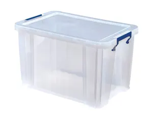 Boite rangement fellowes prostore polypropylene        resistant recyclable          empilable double base 26l — Non classé