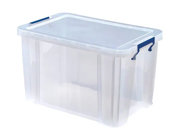 Boite rangement fellowes prostore polypropylene resistant recyclable empilable double base 26l — Non classé