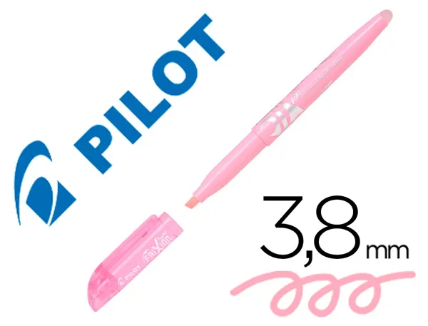 Surligneur pilot frixion light soft effacable pointe   moyenne coloris rose pastel — Non classé