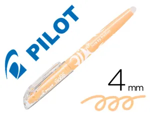 Surligneur pilot frixion light natural effacable       pointe moyenne biseautee      coloris orange clair — Non classé