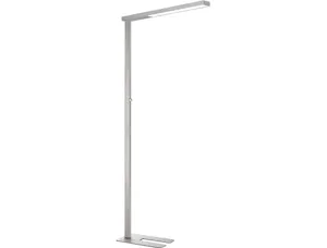 Lampadaire unilux led stratus ergonomique aluminium         recyclable variateur sur le   mat 4250 lumen coloris gris — Non…