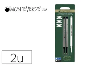 Recharge roller monteverde cross f pointe moyenne        coloris noir blister 2 unites — Non classé