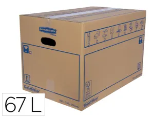 Caisse demenagement fellowes montage manuel charge moyenne capacite 67l — Non classé