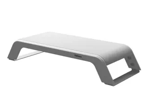 Support fellowes moniteur hana lt 3 niveaux reglage hauteur reduit fatigue oculaire et douleurs cervicales coloris blanc —…