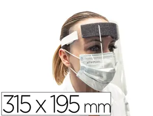 Visiere exacompta de protection individuelle en    polycarbonate mesures:        315x195 mm — Non classé