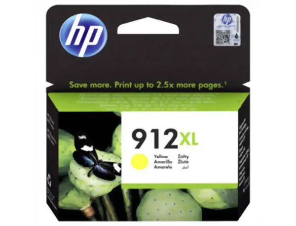 Cartouche d'encre original hp 912xl 825 p jaune — Non classé
