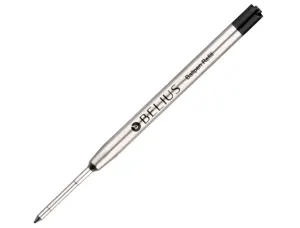 Recharge stylo-bille belius pointe 0,8mm encre coloris    noire boite 3 unites — Non classé