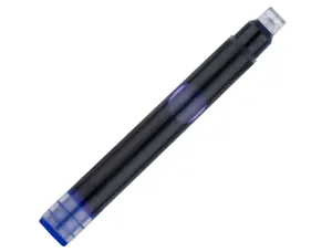 Recharge stylo-plume belius encre coloris bleue boite 6   cartouches — Non classé