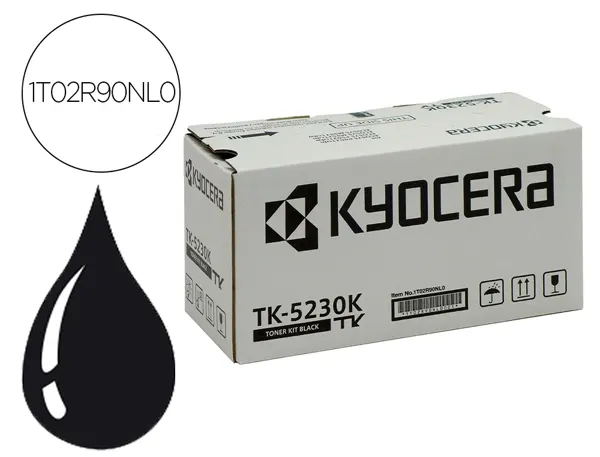 Toner laser original kyocera tk-5230k 2600 p noir — Non classé