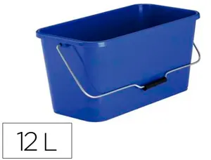 Seau coldis rectangulaire pour mouilleur vitre          polypropylene 413x220x201mm   12 l coloris — Non classé