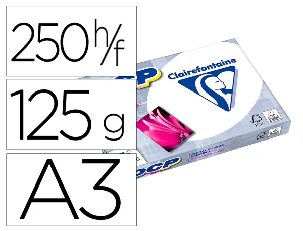 Clairefontaine Papier multifonction DCP, A3++, 250 g/m2 — Papier copieur et imprimante