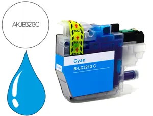 Cartouche d'encre compatible brother lc3213 cy 400 p cyan — Non classé