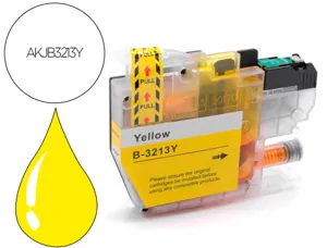 Cartouche d'encre compatible brother lc3213 ye 400 p jaune — Non classé