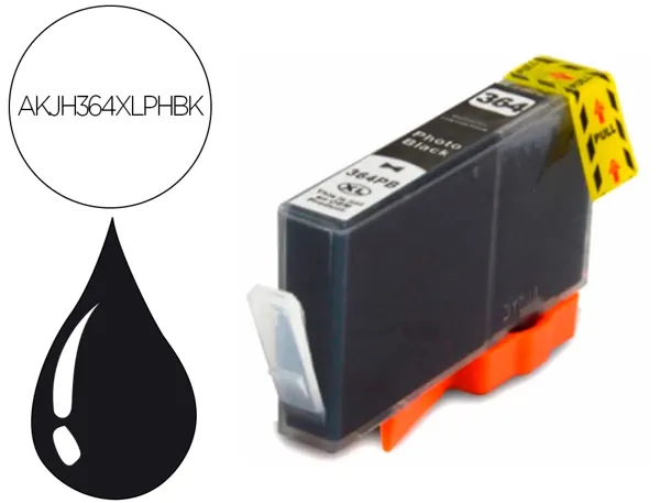 Cartouche d'encre compatible hp 364 250 p noir — Non classé