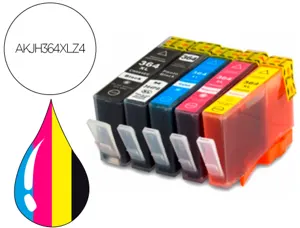 Cartouche d'encre compatible hp 364xl 750 p pack — Non classé
