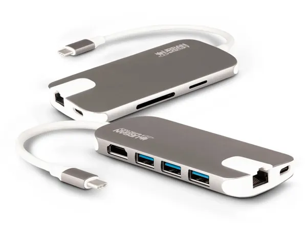 Station accueil mobile usb type c 6 connexions lecteur   carte memoires                sd-msd-adhc-sdxc port — Non classé