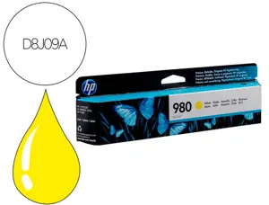 Toner laser original hp 980 6600 p jaune — Non classé